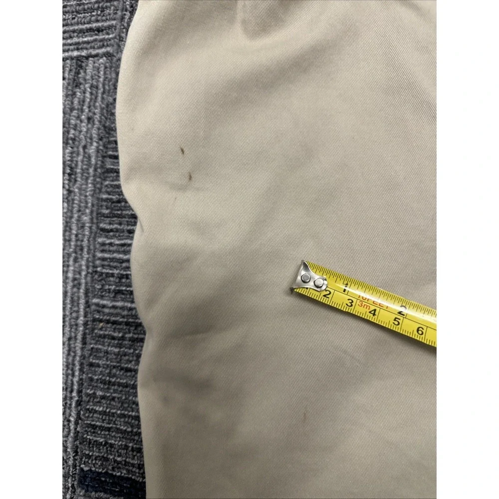 Polo by Ralph Lauren Chino Shorts Men Tan Sz M Cotton Sri Lanka Logo 90s Vintage